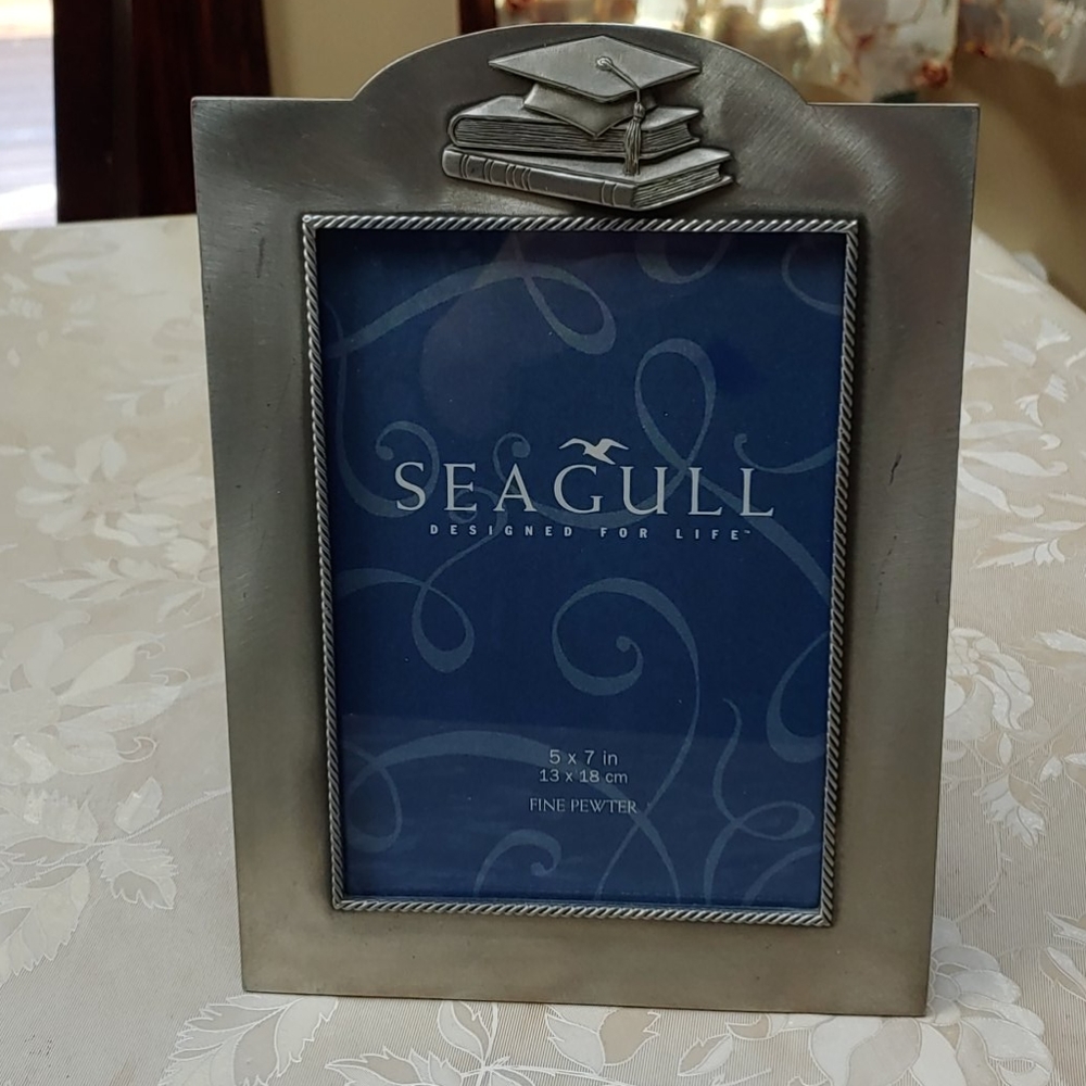 Pewter photo frame